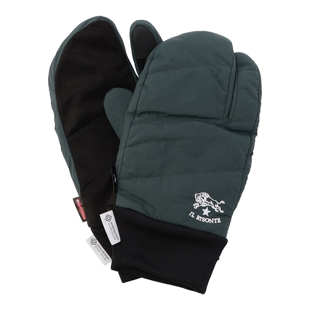 MIZUNO IL BISONTE WINDSTOPPER Product Finger Padded Mitten B2JYCS50