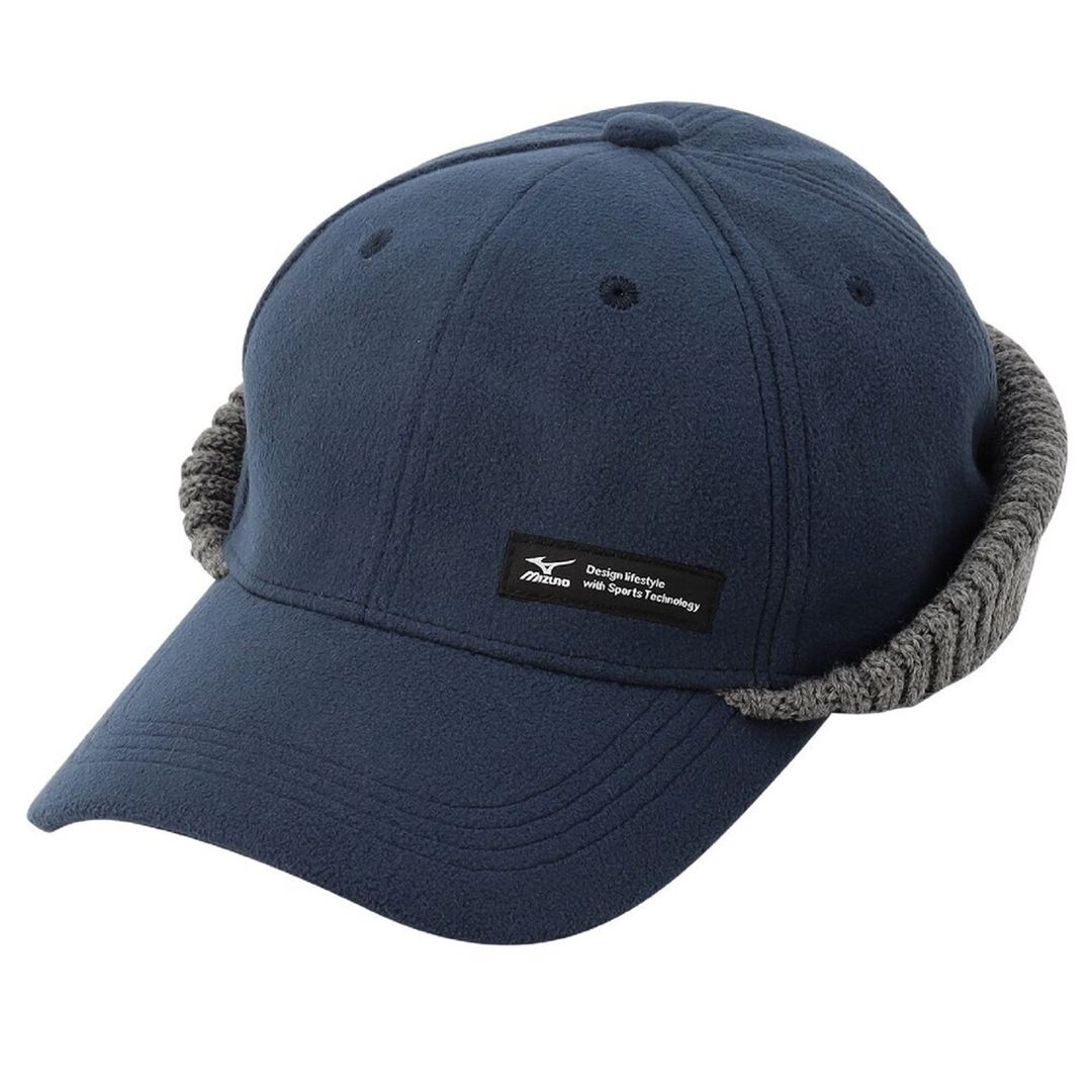 MIZUNO Breath Thermo Fleece Cap with Ear Warmers C2JWD601