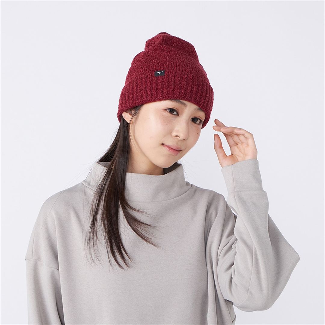 MIZUNO Breath Thermo Marshmallow Nit Cap B2JWD510