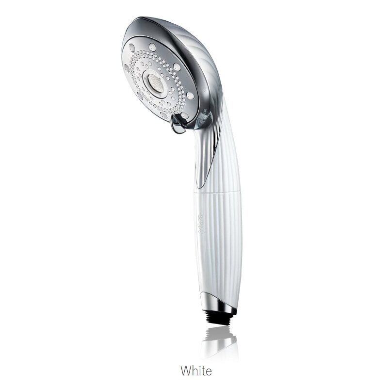 ReFa FINE BUBBLE PURE – Microbubble Shower Head (White / Black)