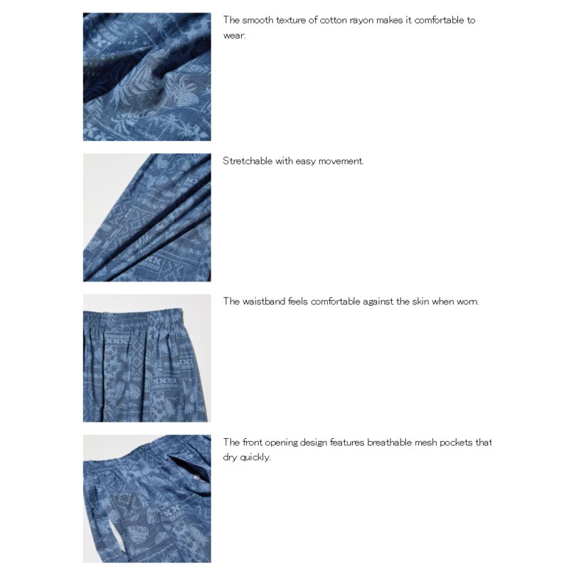 U STETECO Island Shorts 481575 Japan Best Brand