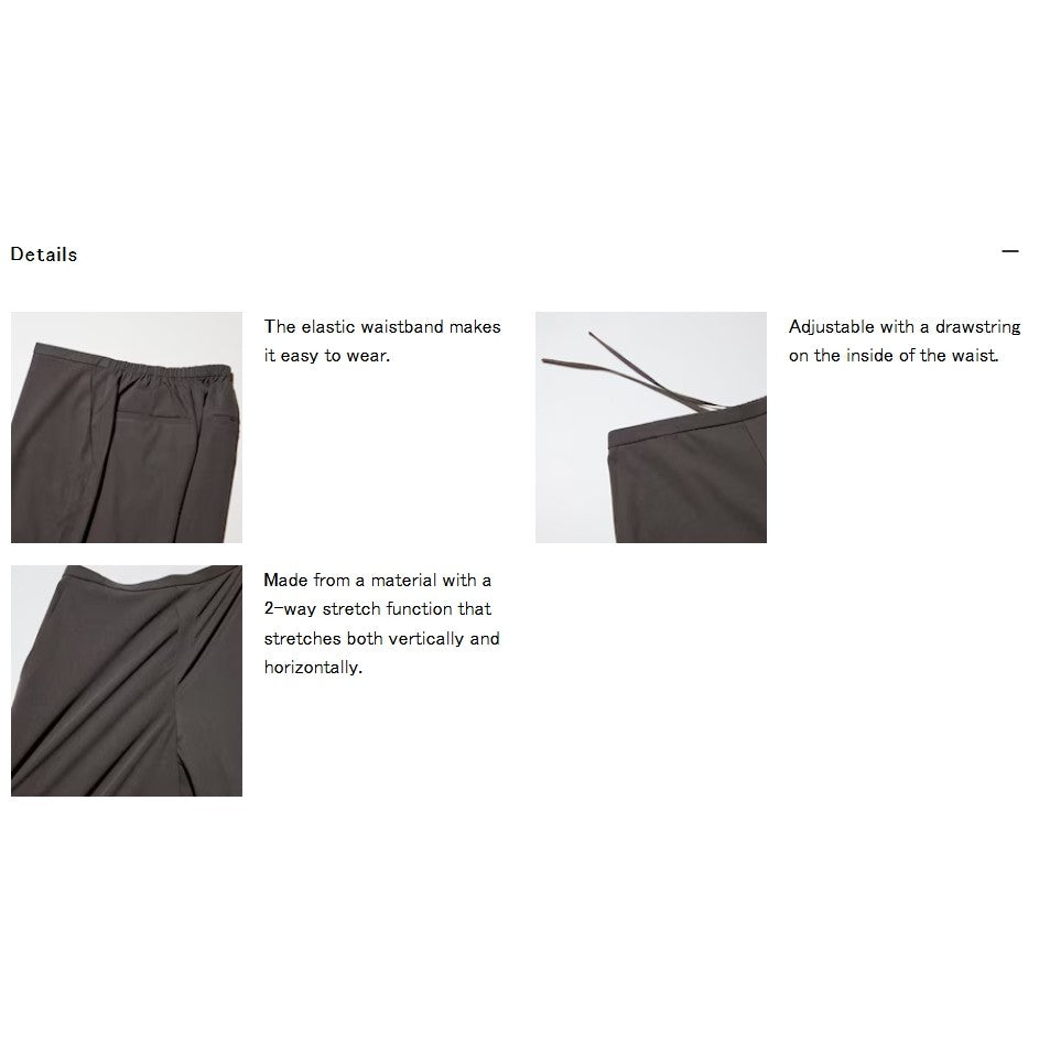 U Smart Easy Pants – Longer Length 488849 Japan best brand