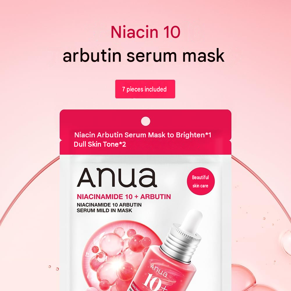 ANUA Niacin 10 Arbutin Mask Pack – 7 Sheets