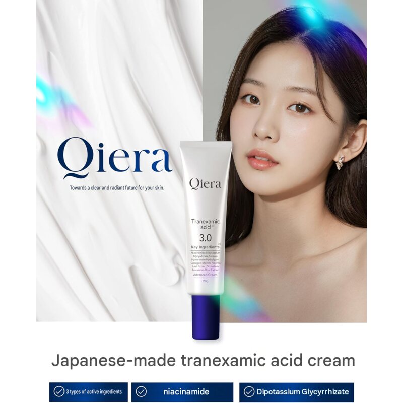 Qiera Tranexamic Acid Medicated Brightening Cream – 20 g