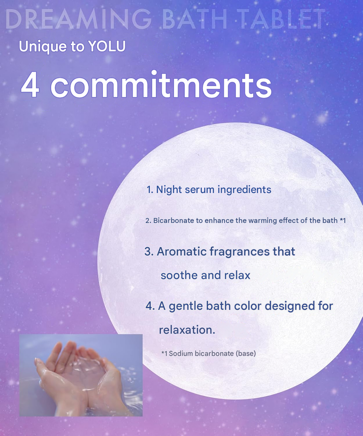 YOLU Calm Night & Relax Night Dreaming Bath Tablets – 2-Pack Set (Choose your option)