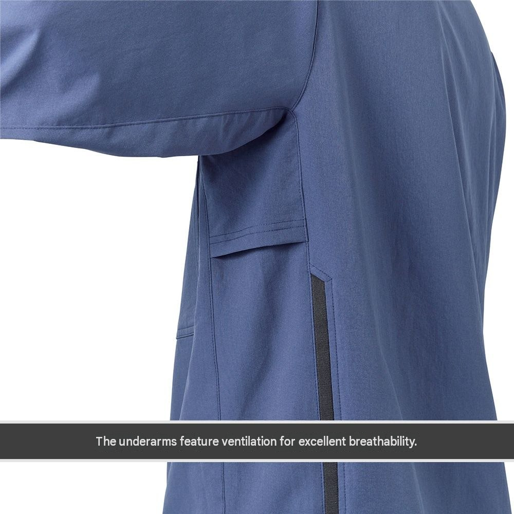 Mizuno Stretch Front Opening Long Sleeve Shirt F2JAD360