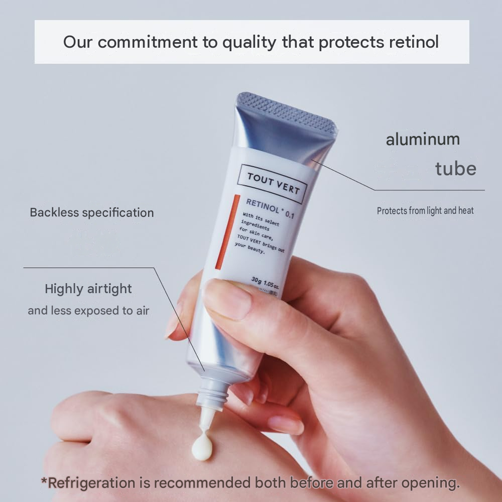 TOUT VERT Retinol Shot 0.1 Retinol Cream – 1.1 oz (30 g)