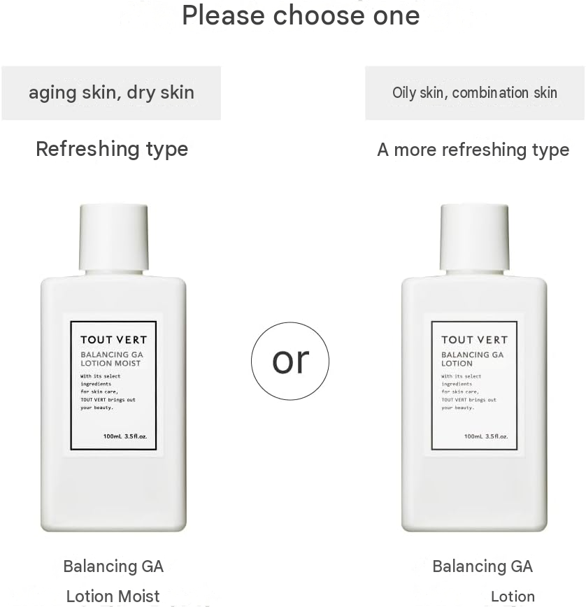 TOUT VERT Balancing GA Lotion – Balancing Booster Toner, 100 mL