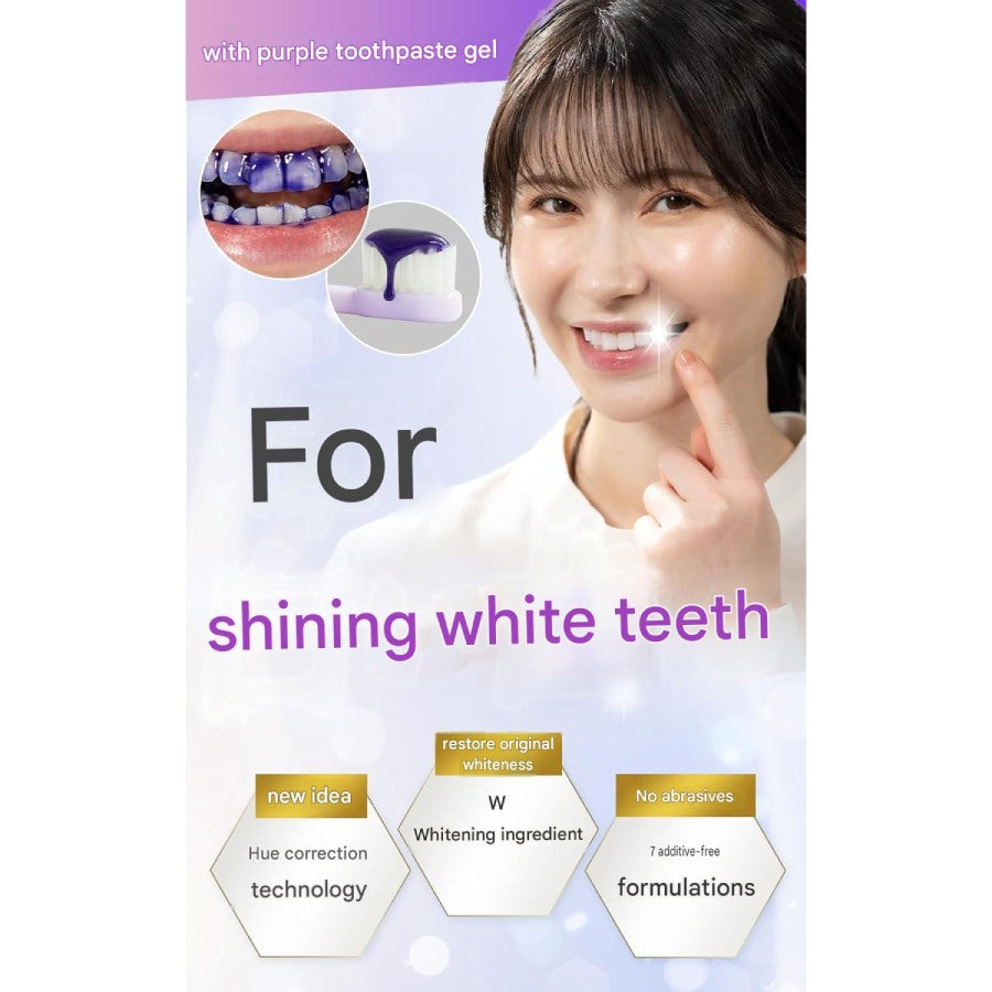 MOUTH LABO V CRYSTAL Whitening Purple Toothpaste