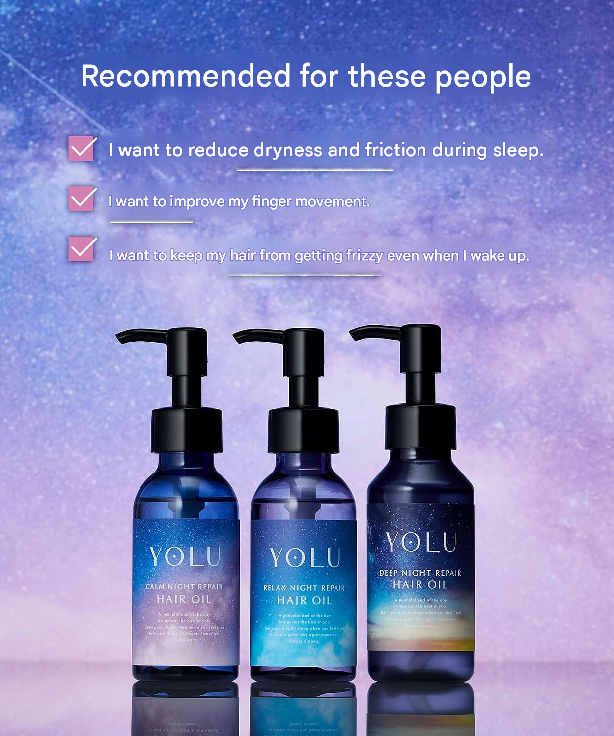 YOLU Calm Night Repair Hair Oil 75ml