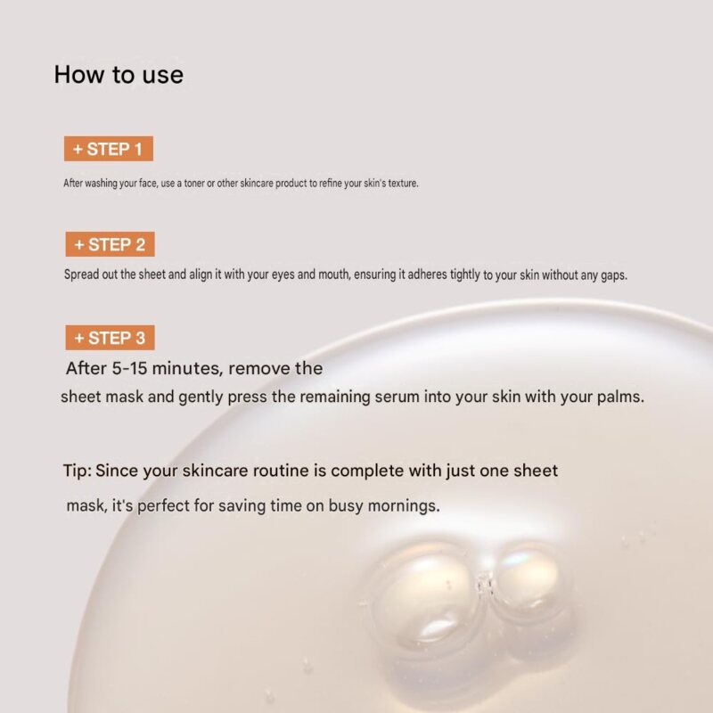 ANUA Rice 70 Fermented Hydrating Mask Pack 7 Sheets