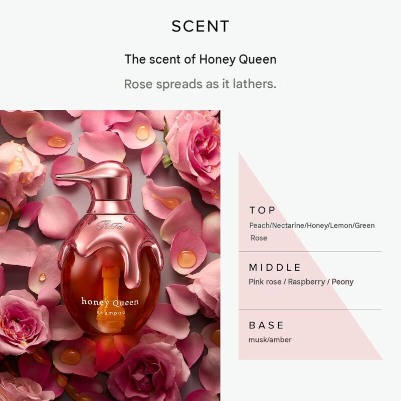 ReFa HONEY QUEEN Rose – Shampoo & Treatment | Choose Your Option