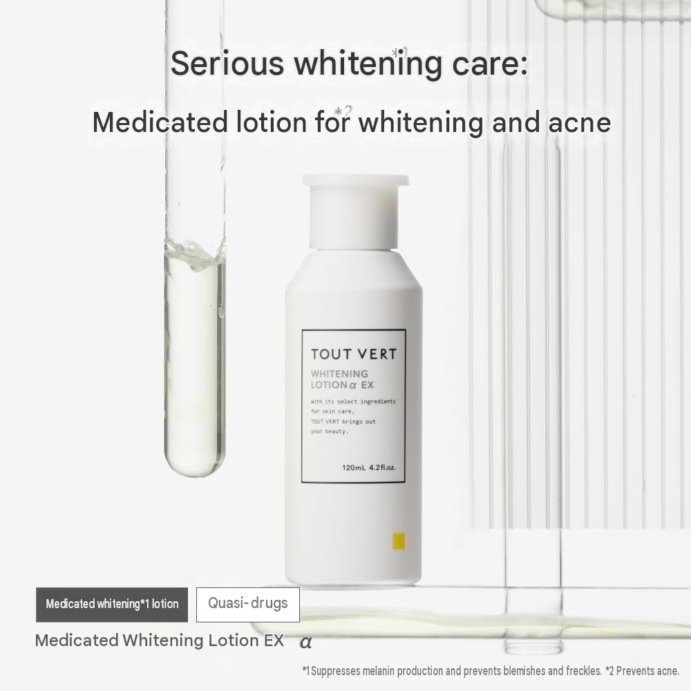 Tuvert Alpha EX Medicated Whitening Lotion, 4.2 fl oz (120 ml)
