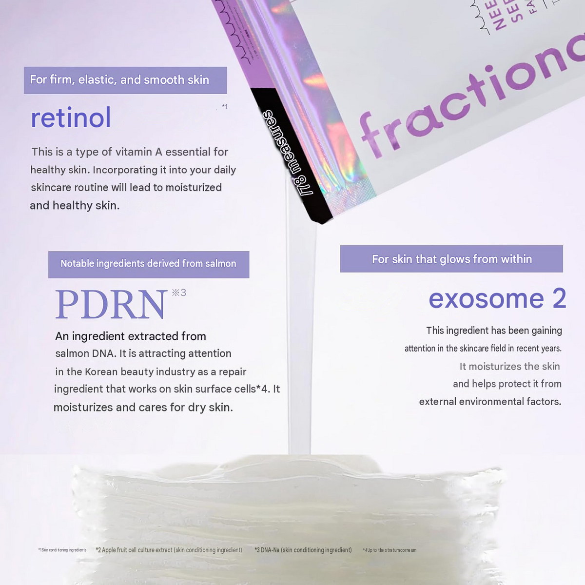 Fractional CC Needle Mask A – 12 Sheets (6 Sheets × 2 Sets)
