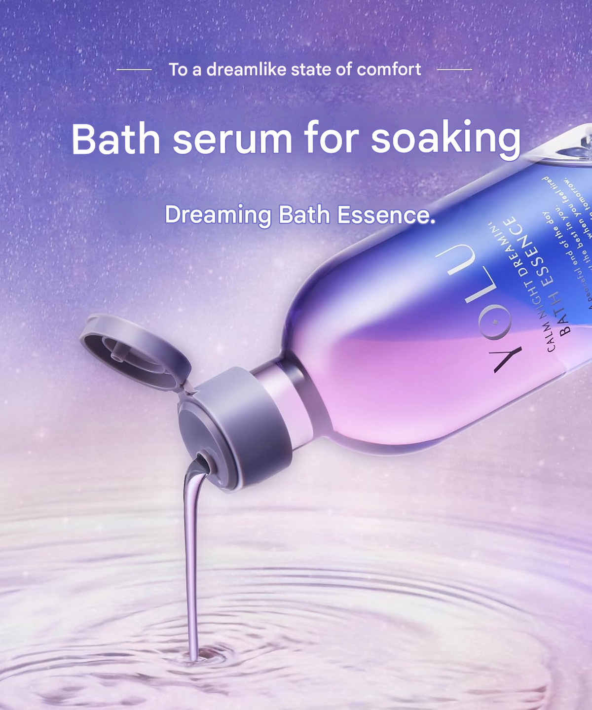 YOLU Bath Essence – Relaxing Night Dreaming 300mL