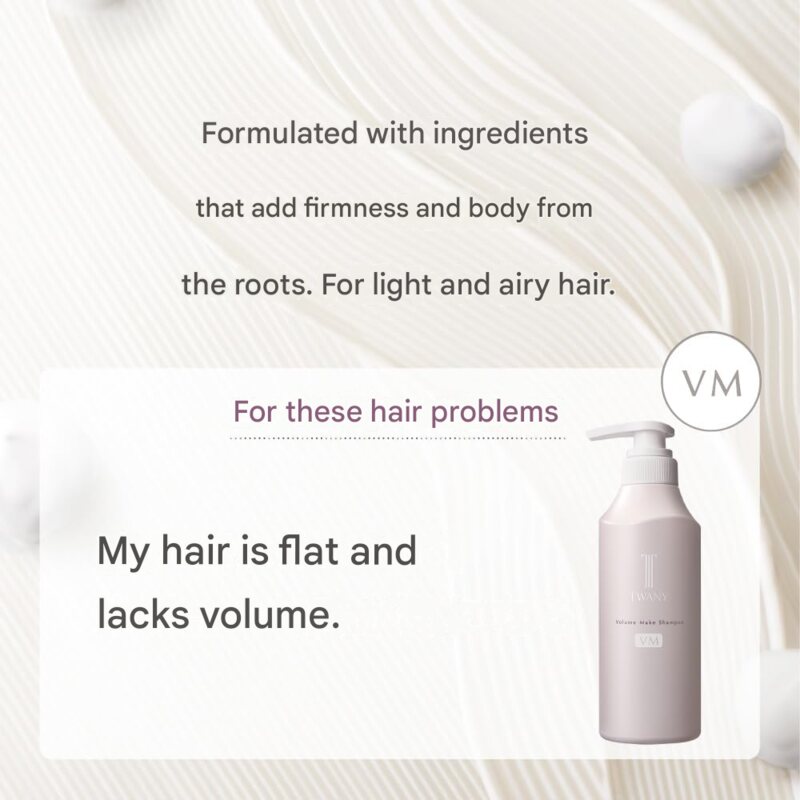 Twany Volume Makeup Shampoo – Bottle / Refill