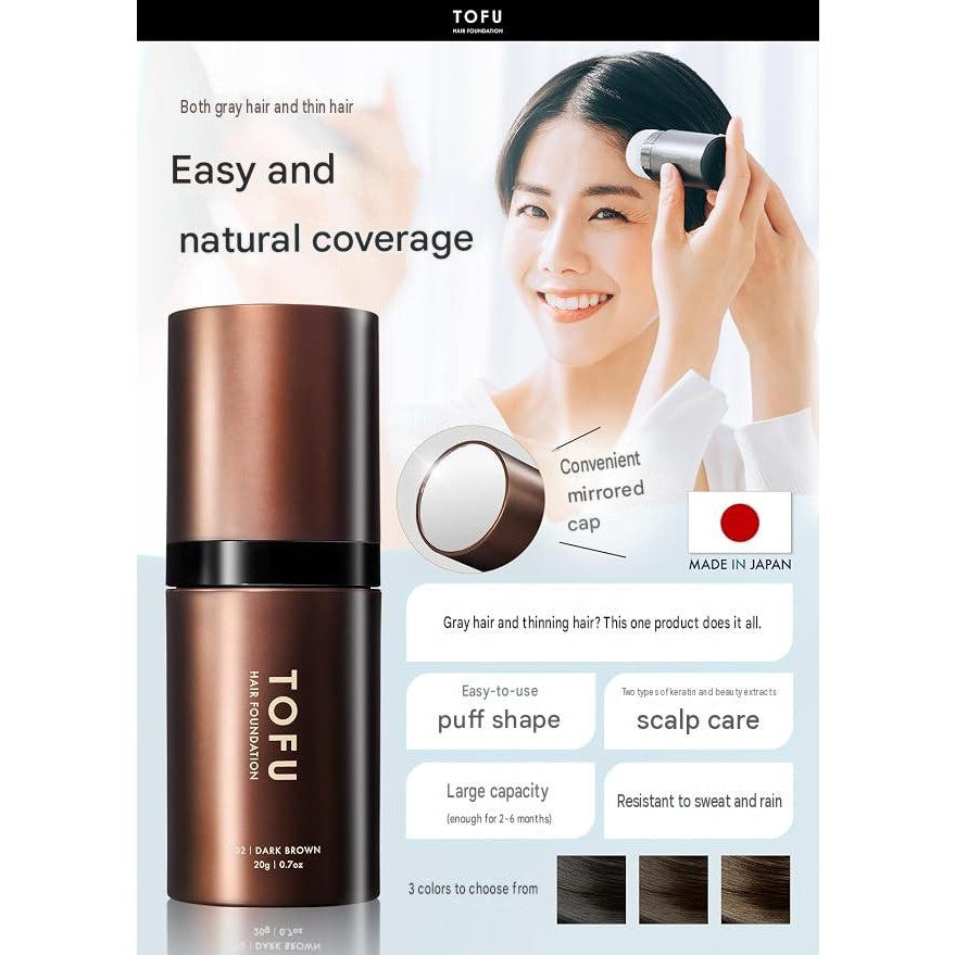 TOFU Hair Foundation – Hair Concealing Powder (20 g)
