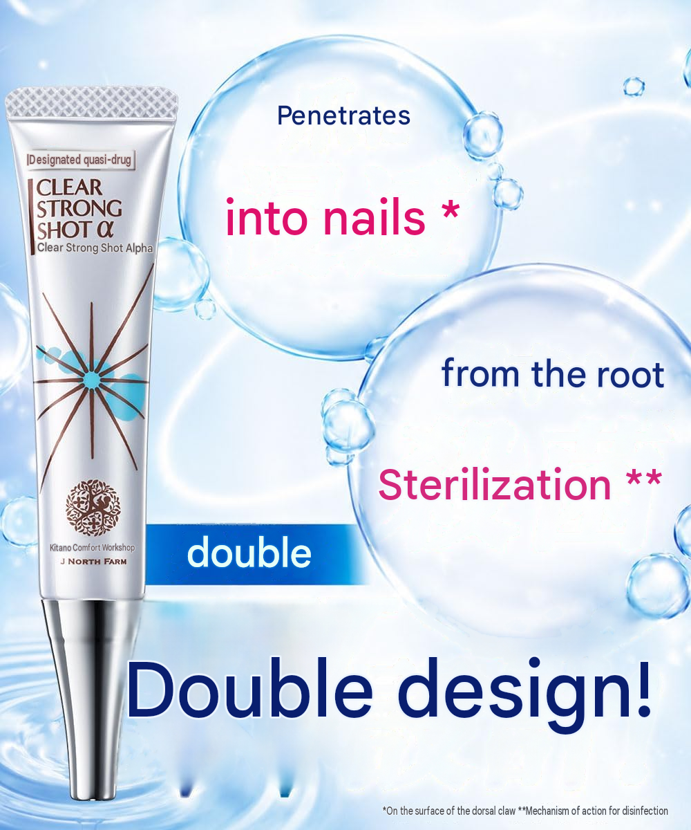Clear Strong Shot Alpha – Medicated Toenail Care Gel, 15g