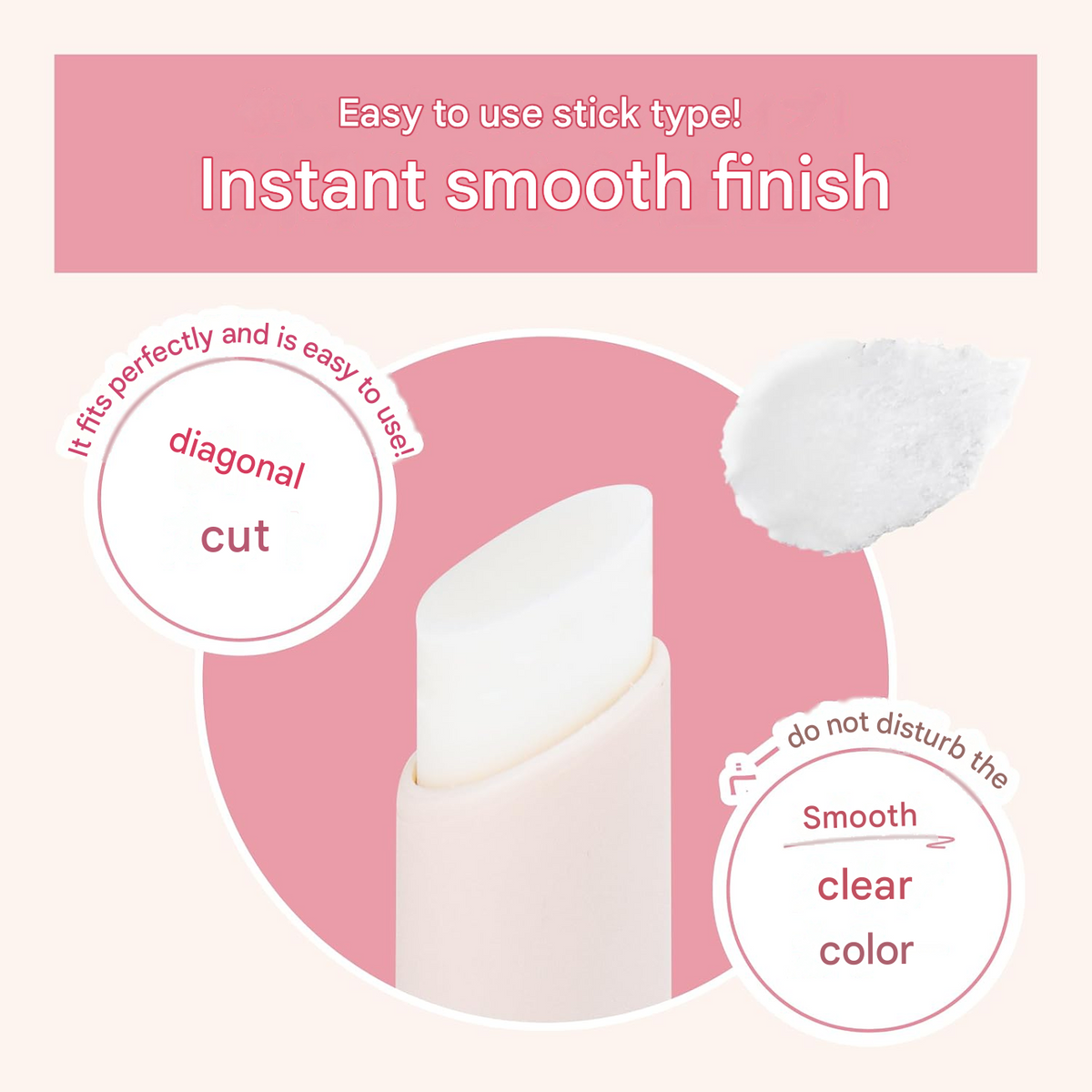 Sana Pore Putty Artisan Pore Concealing Stick, 0.1 oz (3 g)
