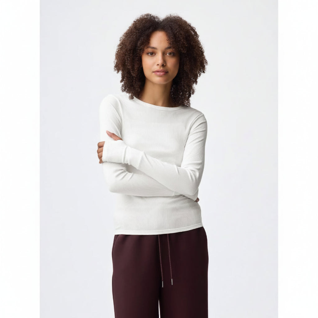 G Warm Rib Crew Neck T-Shirt (Extra Long Sleeve) 358044 Japan best brand
