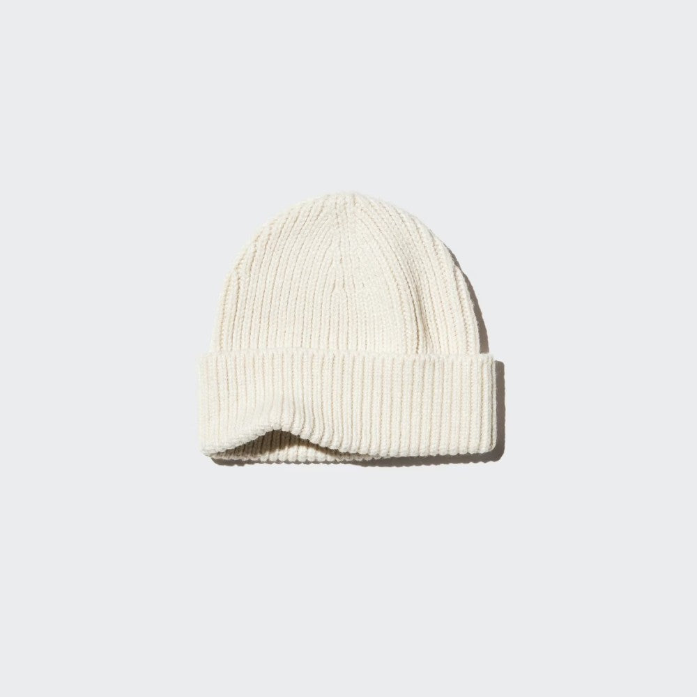 UniQlo Heattech Rib Beanie 486191 Japan best brand