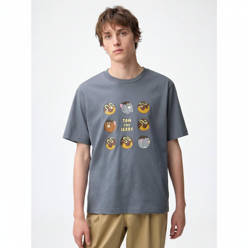 G Graphic T-Shirt TOM and JERRY 361243 Japan best brand UniQlo