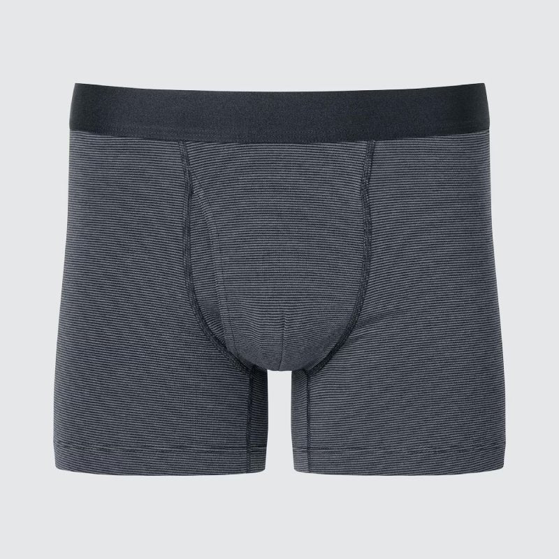 U Cotton Boxer Briefs (With Front Opening) 479496 Japan best brand