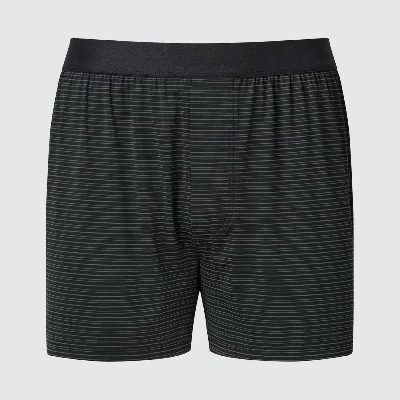 U AIRism Border Trunks (Front Opening) 478798 Japan best brand