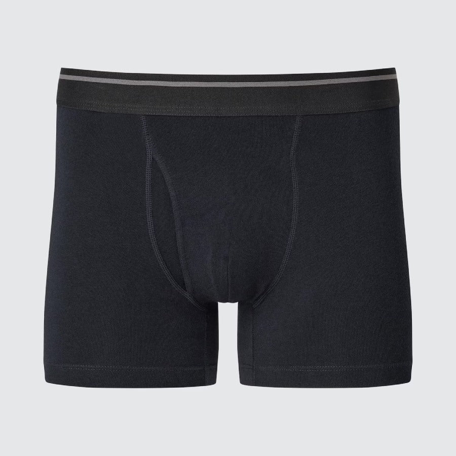 U Cotton Boxer Briefs / Front Opening 482598 Japan best brand