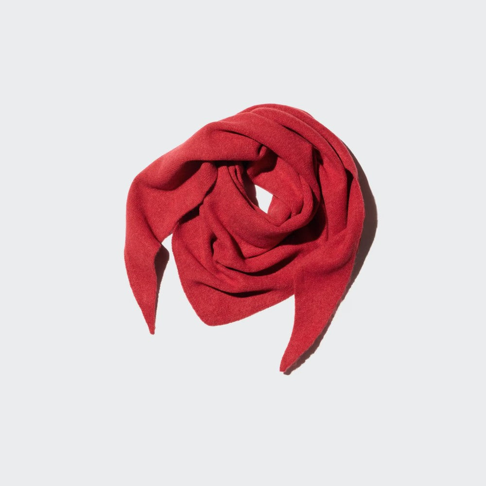 U Soufflé Yarn Triangle Scarf 489162 Japan best brand