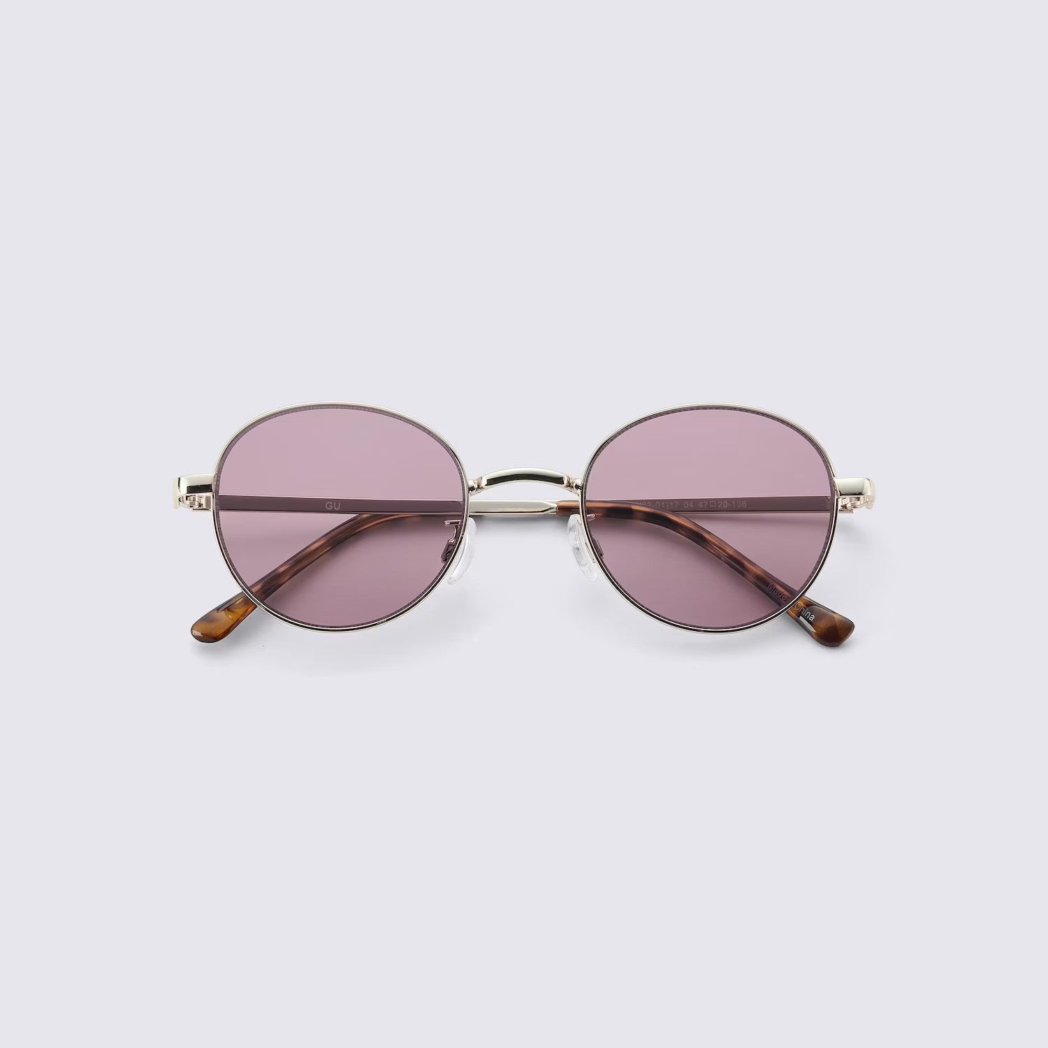 G UV Cut Round Metal Sunglasses MN 360997 Japan best brand