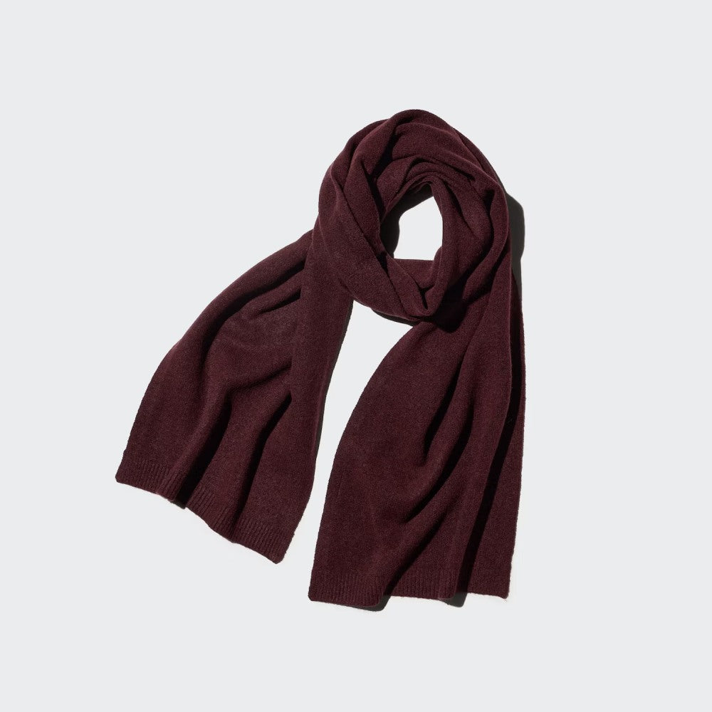 U Soufflé Yarn Knit Stole 489405 Japan best brand