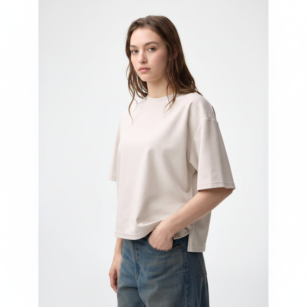 G Dry Wide T-Shirt (5/4 Sleeve) 356278 Japan best brand