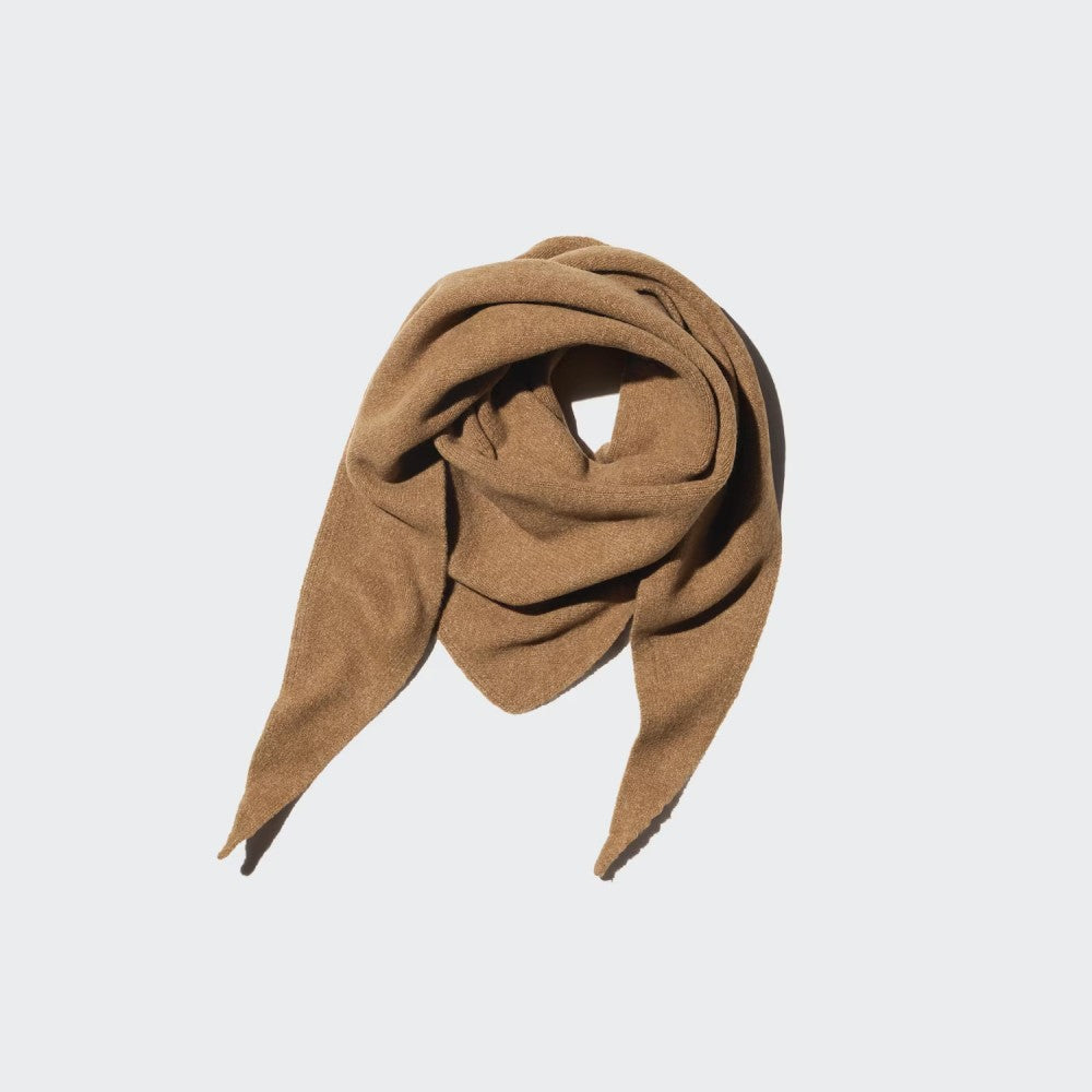 U Soufflé Yarn Triangle Scarf 489162 Japan best brand