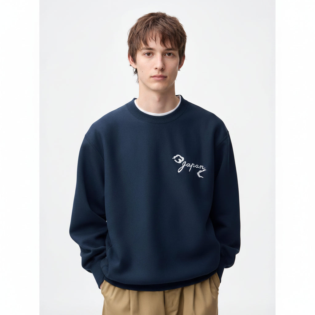 G Heavyweight Sweat Pullover Hiromichi Yokochi 358593 Japan best brand