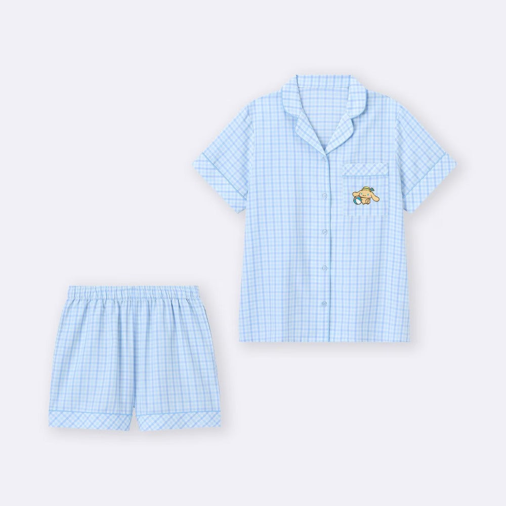G Sanrio Characters Pajama Set (Short Sleeves & Shorts) 360513 Japan best brand