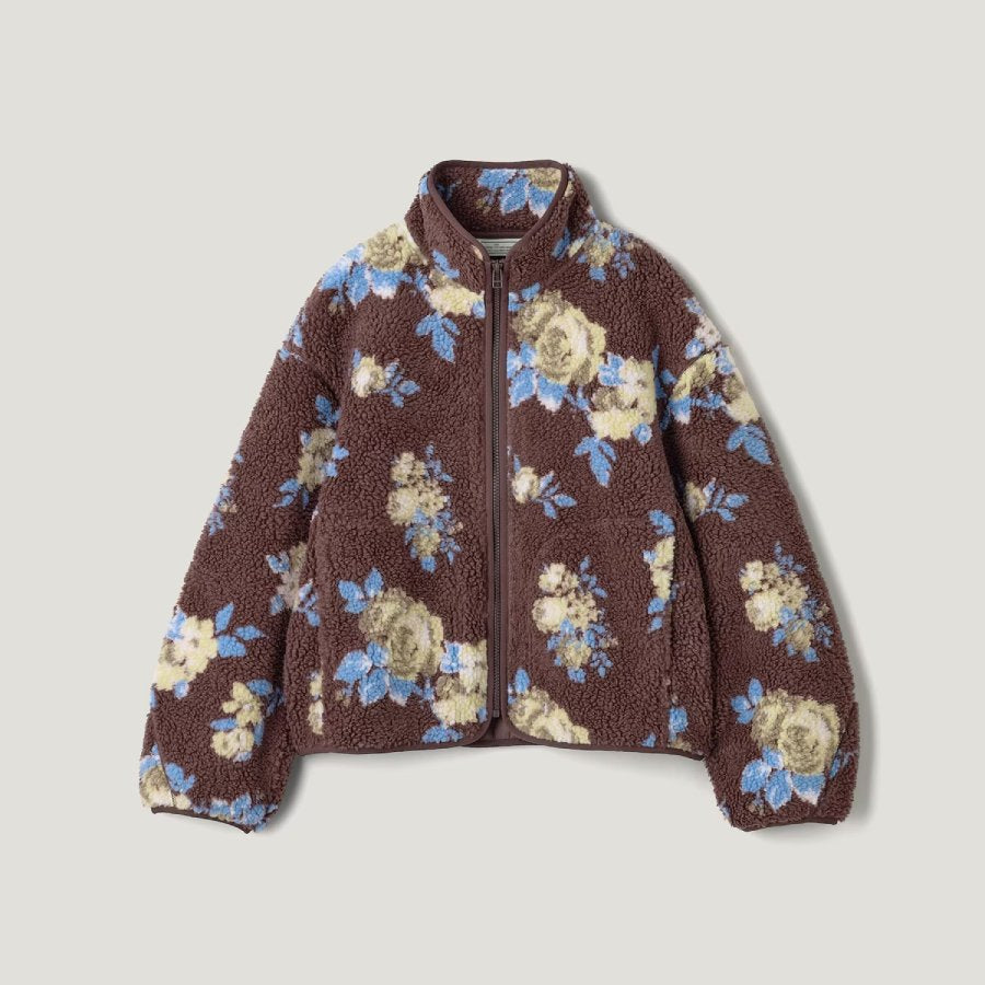 GU Fleece Jacket (Flower) by rokh 361295 Japan best brand