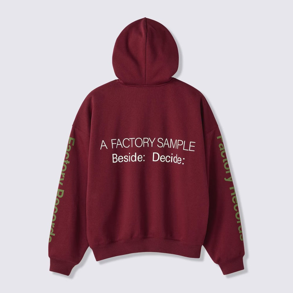 G Heavyweight Sweatshirt Full-Zip Parka Factory Records PF 361482 Japan best brand