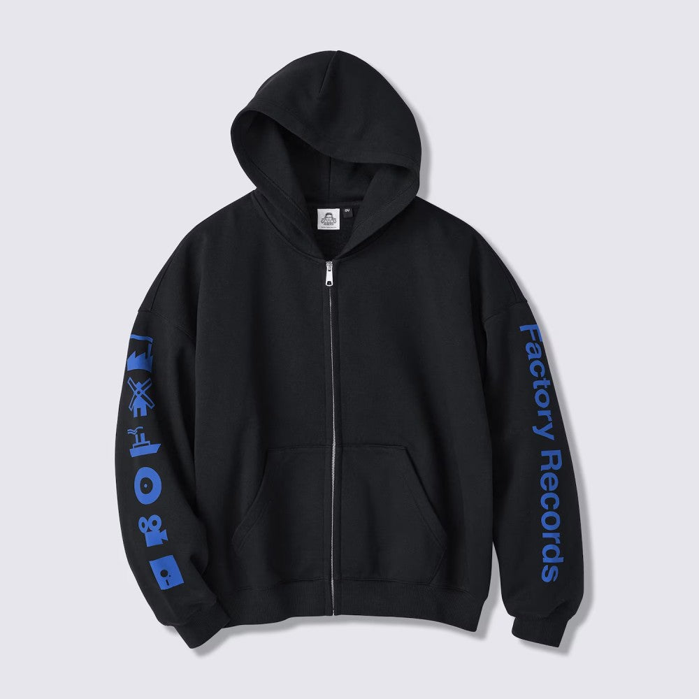 G Heavyweight Sweatshirt Full-Zip Parka Factory Records PF 361482 Japan best brand