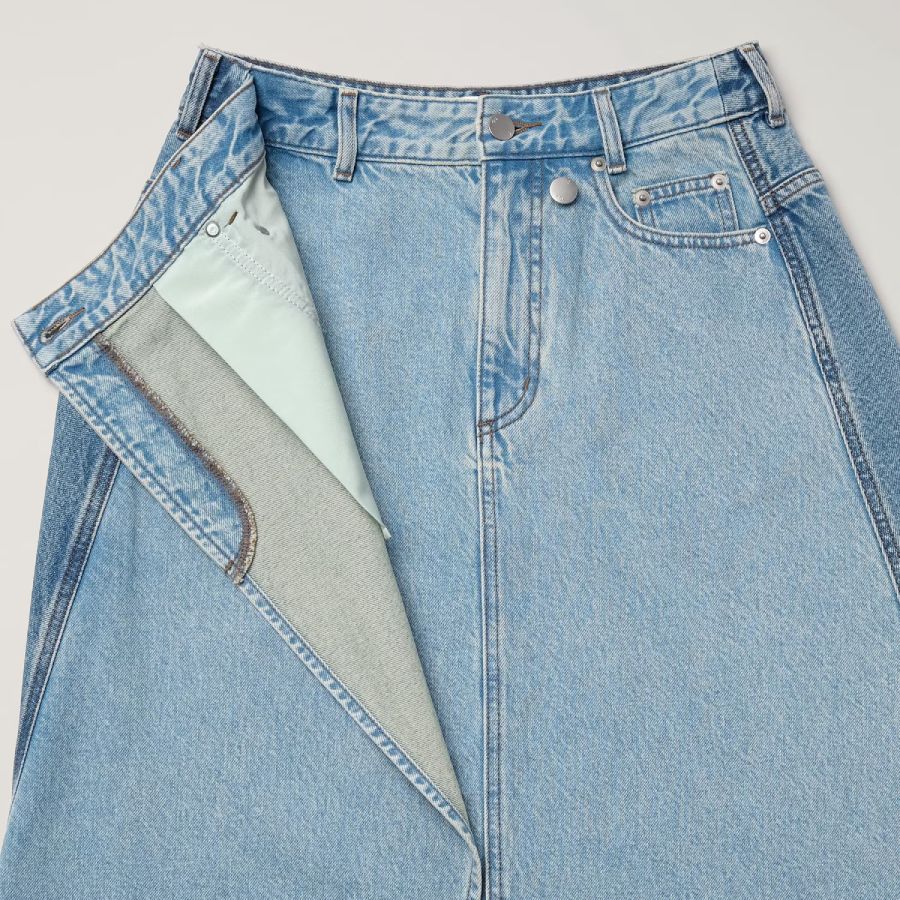 GU Denim Skirt by rokh 362043 Japan best brand
