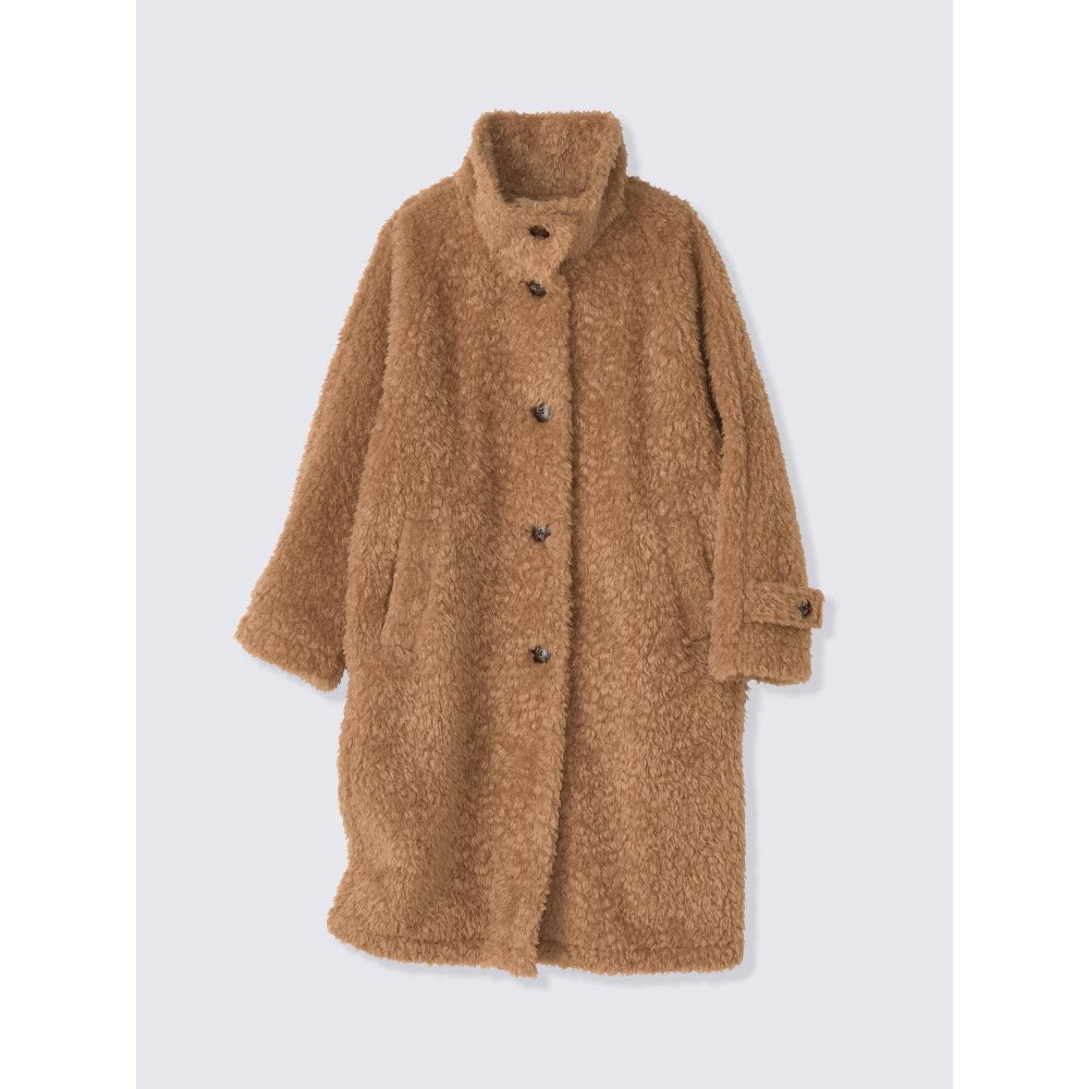 GU Fluffy Boa Long Coat 362853 Japan best brand