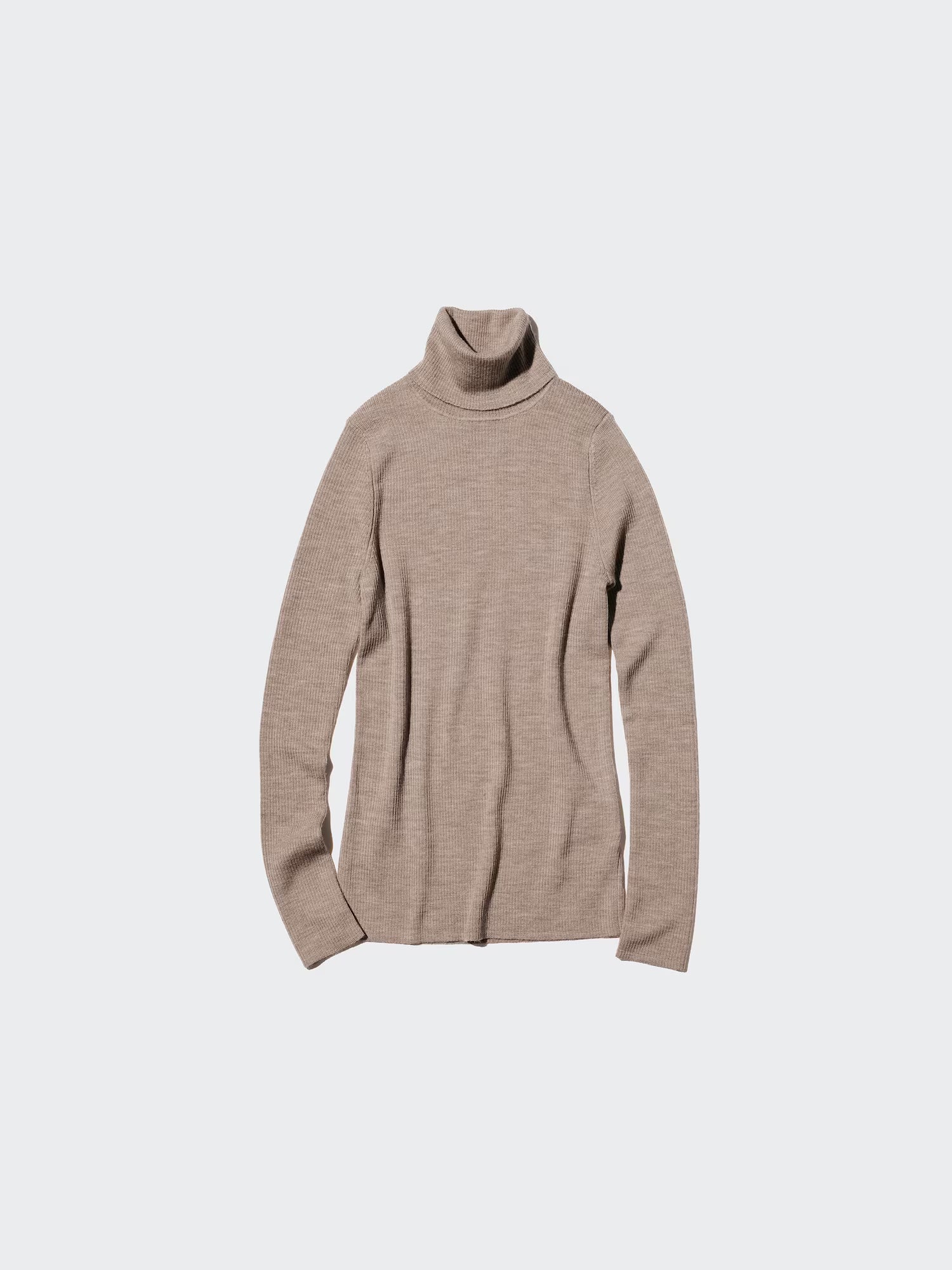 U Merino Ribbed Turtleneck Sweater 469426 Japan best brand