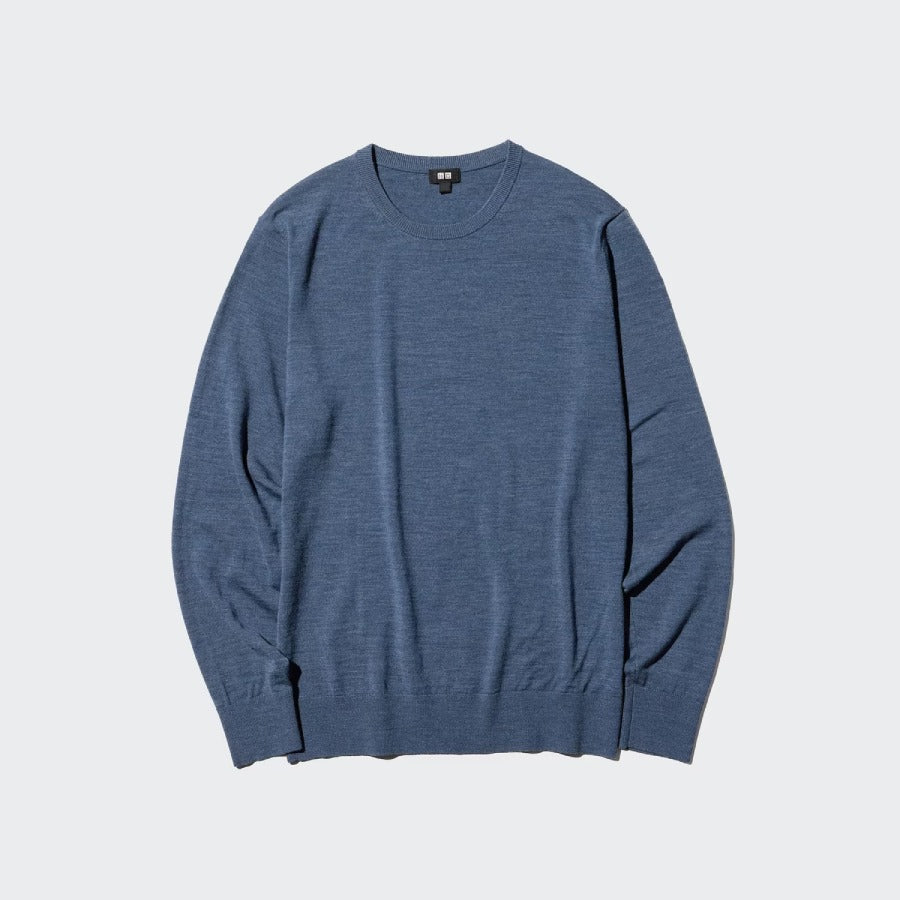 U Merino Crew Neck Sweater 478535 Japan best brand