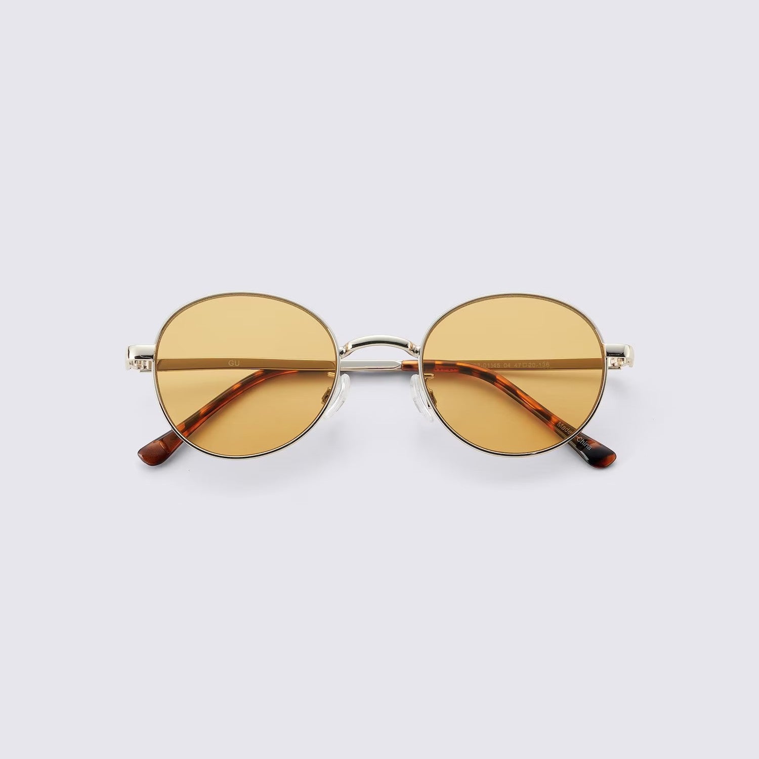 G UV Cut Round Metal Sunglasses MN 360997 Japan best brand