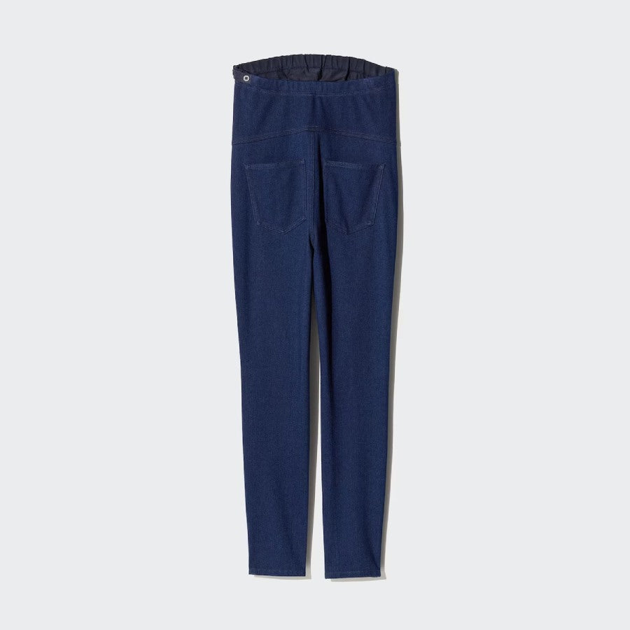 U Ultra Stretch Maternity Leggings Pants (Denim Blue) 479291 Japan best brand