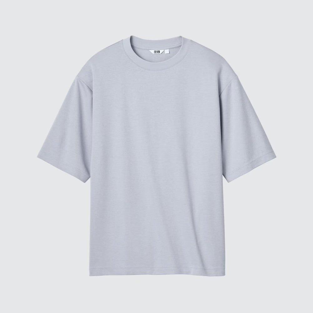 U Airism Cotton Oversized T-Shirt / 5-Sleeve 475355/482295 Japan best brand