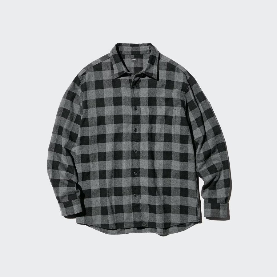 U Flannel Shirt / Block Check 486599 Japan best brand
