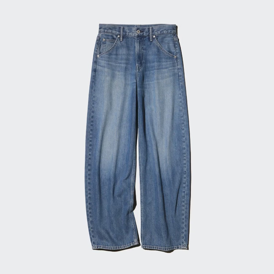 U Baggy Curve Jeans 482280 Japan best brand