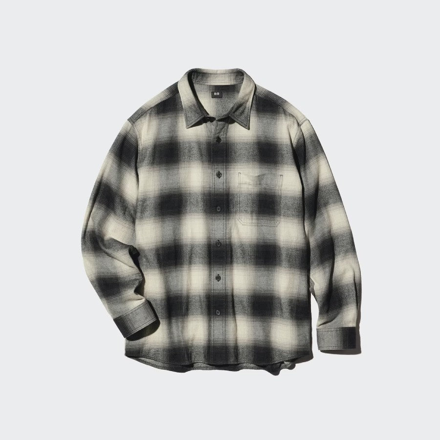 U Flannel Shirt / Ombre Check 486601 Japan best brand