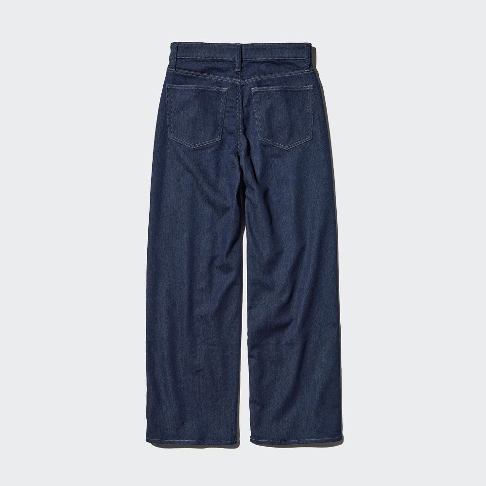 U EZY Wide Straight Jeans 482281 Japan Best Brand